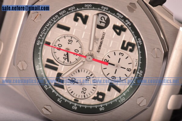 Audemars Piguet Royal Oak Offshore "Pride of Mexico" Best Edition Watch Steel 26297IS.OO.D101CR.01 1:1 Replica (JF)